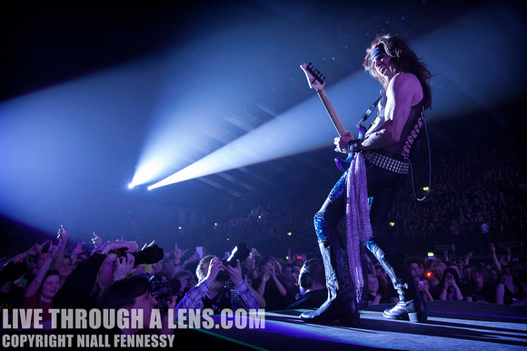 Steel Panther, Satchel, AAA, Backstage, Tour, Guitar, Niall Fennessy Rock Photography