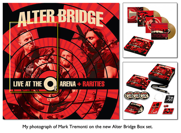 Alter Bridge, Mark Tremonti, Artwork, 02 London, Niall Fennessy Rock Photography AAA
