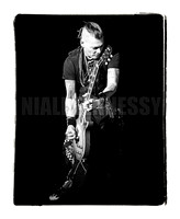 Johnny Depp, Hollywood Vampires, Black and White, Rock Photography, Niall Fennessy