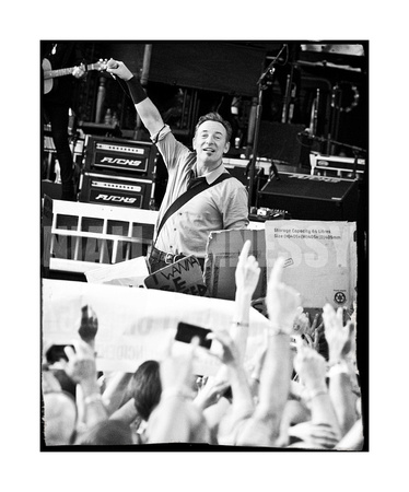 Bruce Springsteen, Tour, Black and White, Niall Fennessy Rock Photography